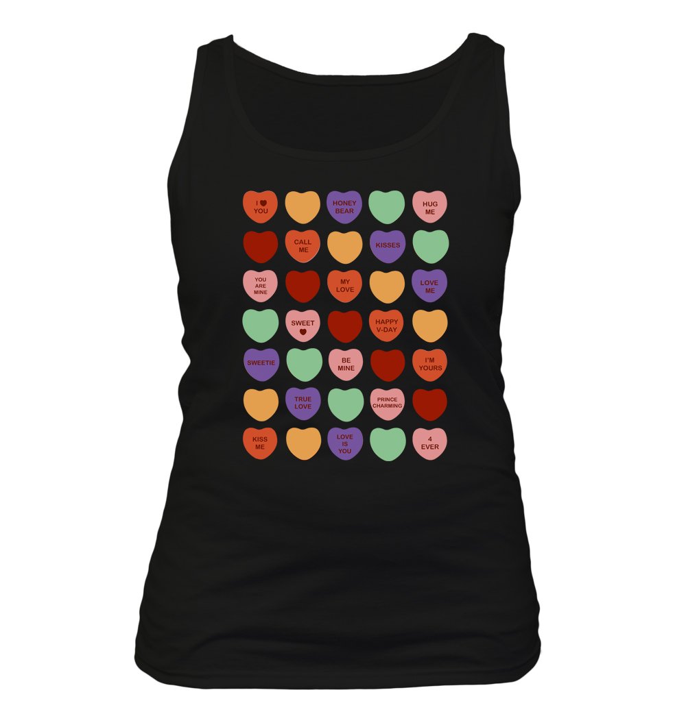 Sweethearts I #81 - Funny Humor Women's Tank Top | Cute Graphic Tee for Casual Wear, Summer Outfits & Gifts