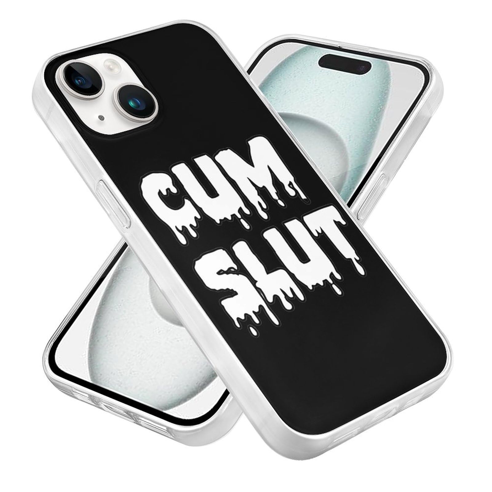 Funny Shockproof Slim Case for iPhone 15/15 Plus/15 Pro/15 Pro Max - Durable Protective Cover for Everyday Use, Work & Travel