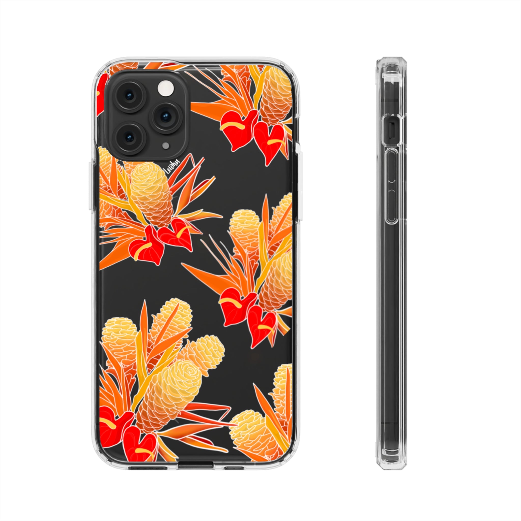 Honey Bee Clear Phone Case - Shockproof & Scratch Resistant Protective Cover for iPhone & Samsung - Perfect for Outdoor Activities & Daily Use