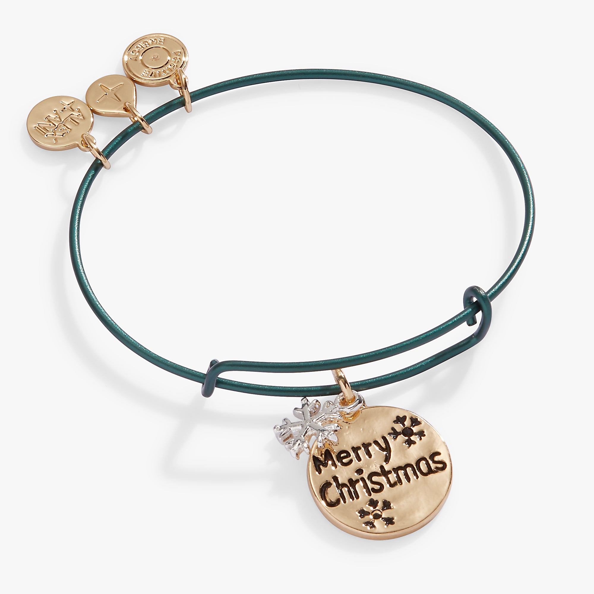 Festive Christmas Charm Bracelet with Colorful Ornaments - Perfect for Holiday Parties & Gift Giving