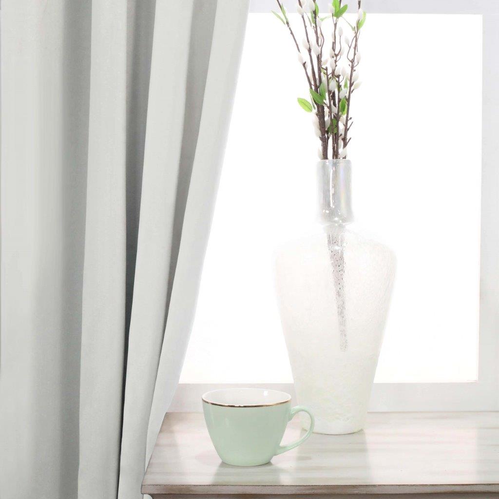 Blackout Curtains with Grommet Top - Solid Classic Modern Window Treatment for Bedroom & Living Room - Noise Reducing & Energy Saving