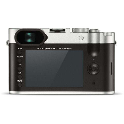 Leica Q (Typ 116) Digital Camera - 24.2MP Full Frame, 28mm f/1.7 Lens, Silver Anodized Finish | Perfect for Street Photography & Travel Adventures