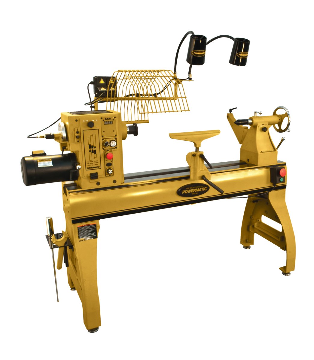 4224B Mini Metal Lathe with LED Work Light Kit - Precision Machining for DIY, Model Making & Jewelry Crafting - Perfect for Home Workshops & Hobbyists