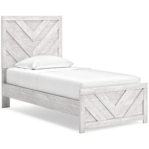 Cayboni Twin Size B3788 53/83 - Comfortable Twin Bed for Kids & Teens - Perfect for Bedrooms, Dorms & Guest Rooms