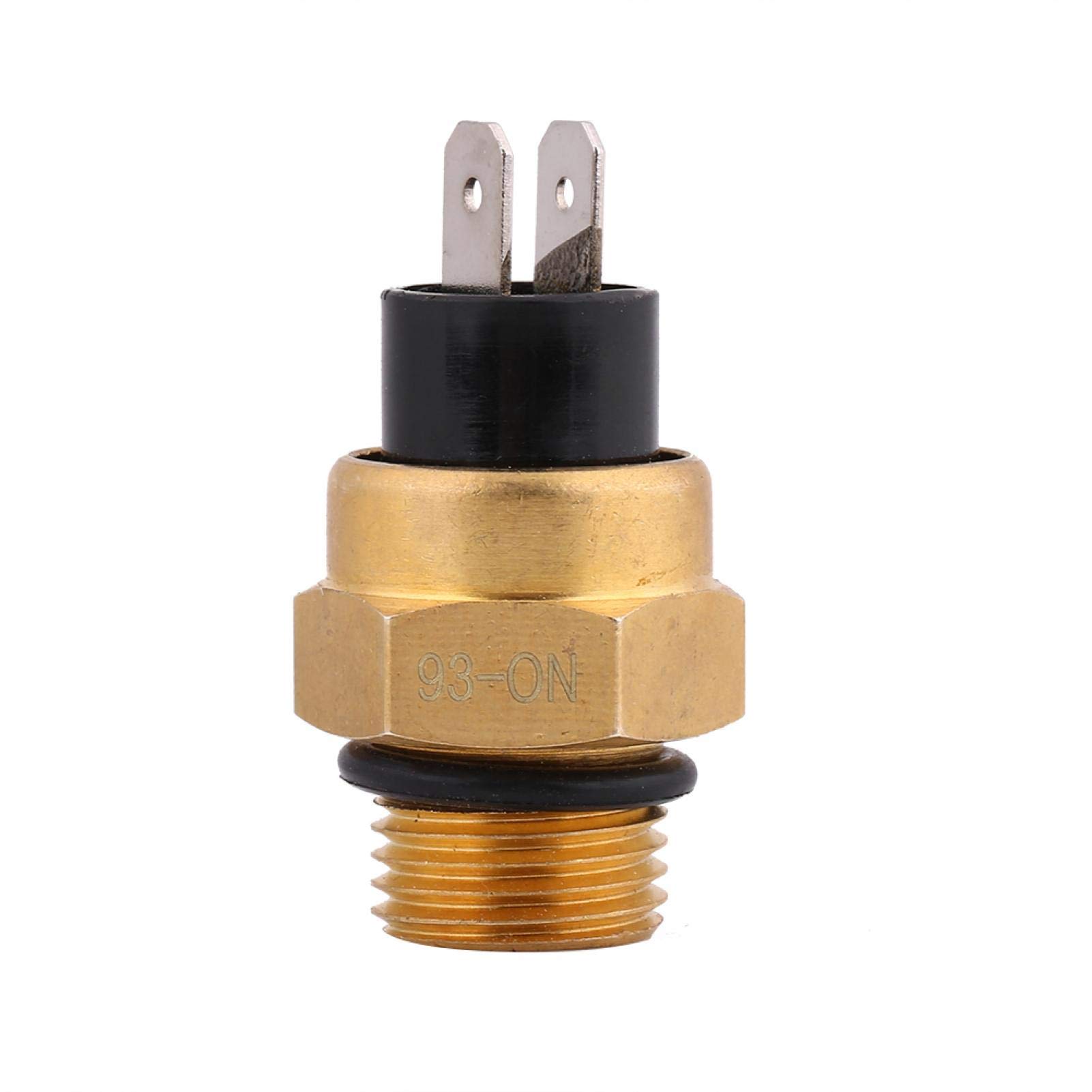 BJ250 BJ300GS Radiator Fan Temperature Sensor Switch 37760-KS4-880 - Compatible with 2004 Coupe 1.7L Cooling System, Motorcycle Thermo Switch for Efficient Engine Cooling - Perfect for Bike Radiator Fan Control & Overheat Protection