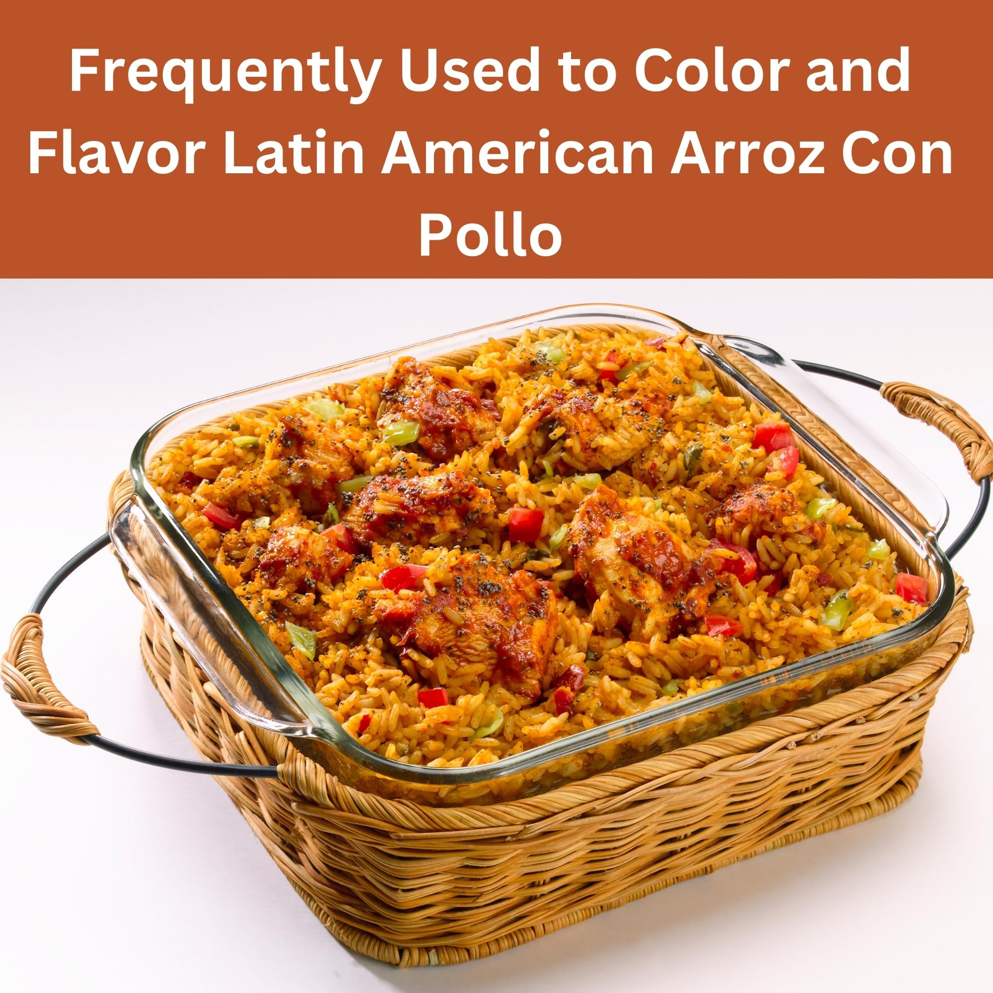 Organic Annatto Powder 4 oz - USDA Certified Ground Achiote Seed Spice for Seasoning, Cooking & Natural Food Coloring | Perfect for Latin, Caribbean & Filipino Cuisine, Rice Dishes & Marinades