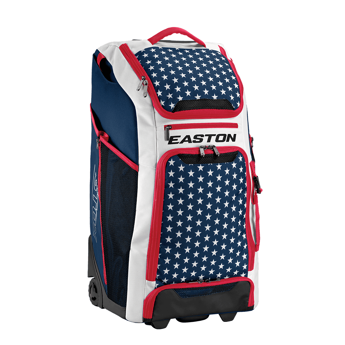 Easton Catcher's Wheeled Baseball Equipment Bag - Durable Rolling Gear Bag for Baseball Players with Wheels & Handle - Perfect for Training, Games & Travel