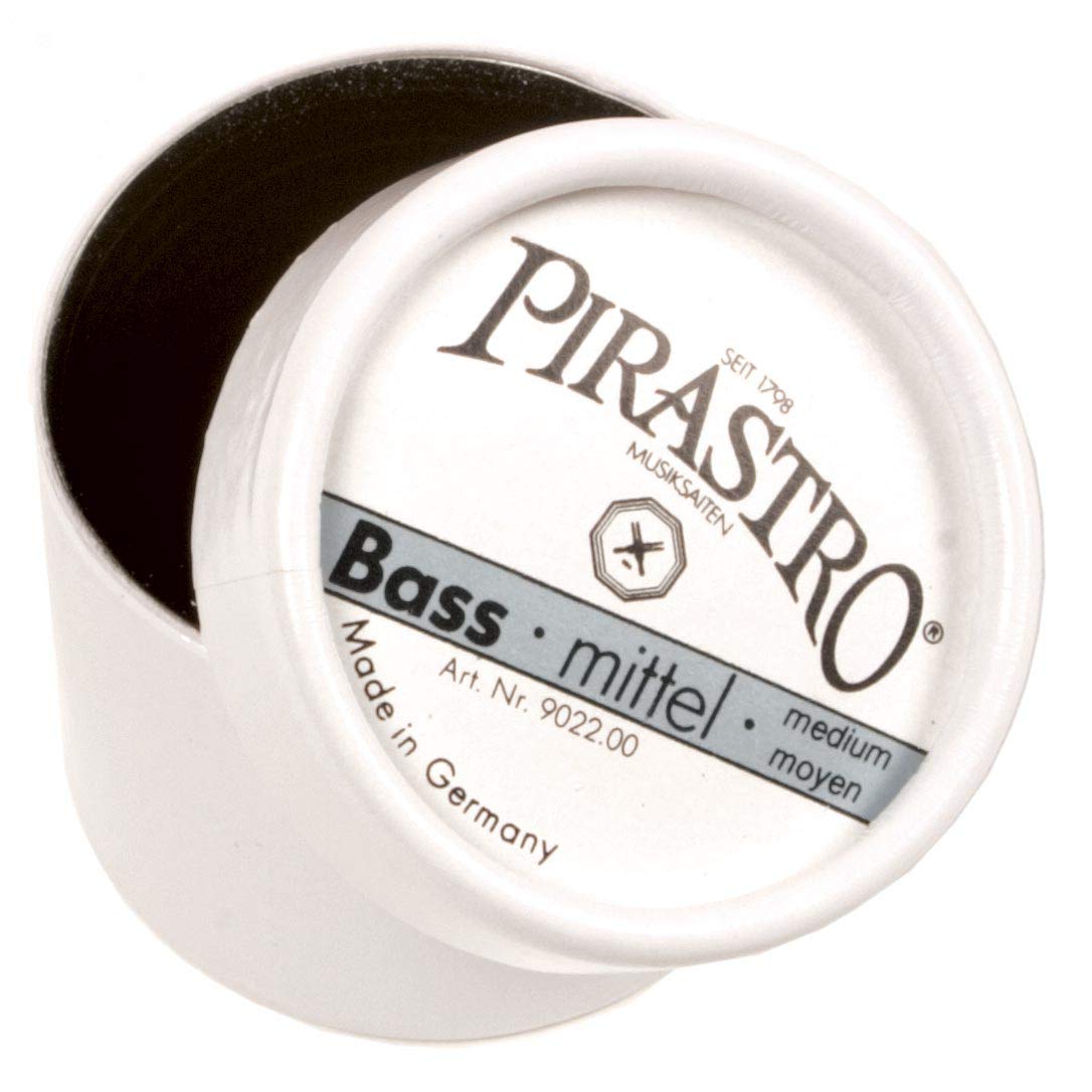Pirastro Medium (Mittel) Grade Bass Rosin - Premium Quality for Double Bass & Cello - Perfect for Professional Musicians & Orchestra Performances