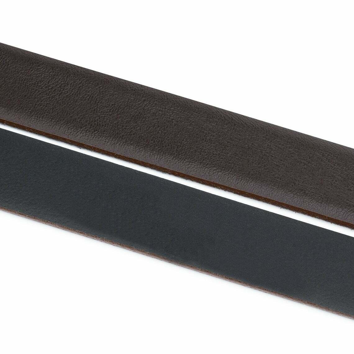 1 Inch Dark Brown Genuine Leather Replacement Belt Strap for Ferragamo - Unisex Men's & Women's Fashion Accessory - Perfect for Office, Casual Wear and Formal Occasions