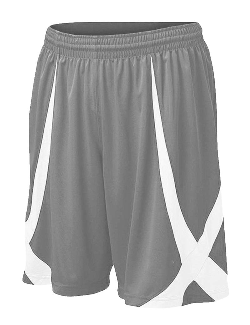 TOPTIE Men's Lounge Walking Shorts - Comfortable Pajama Active Shorts for Workout, MMA Training & Casual Wear - Breathable Flag Football Shorts Without Pockets - Perfect for Gym, Home & Outdoor Activities
