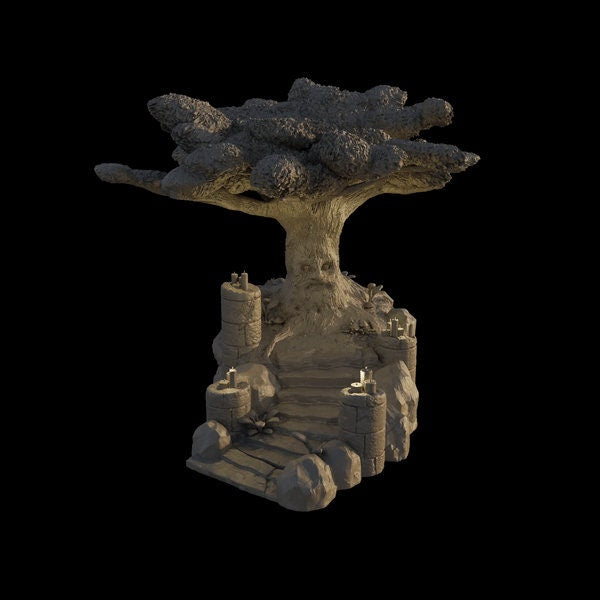 Elder Scrolls Skyrim Knowledge Tree Wall Art - Fantasy Home Decor for Gamers & Collectors - Perfect for Living Room, Bedroom or Gaming Room