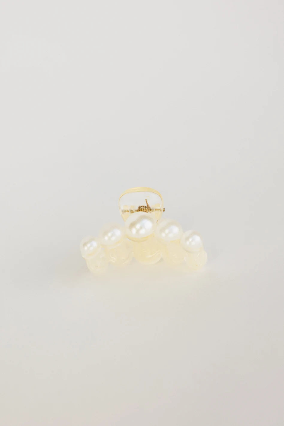 Oversized Pearl Claw Clip - Small Hair Claw Clips for Women, Elegant Hair Accessories for Ponytail, Bun & Updo Hairstyles | Perfect for Weddings, Parties & Everyday Wear