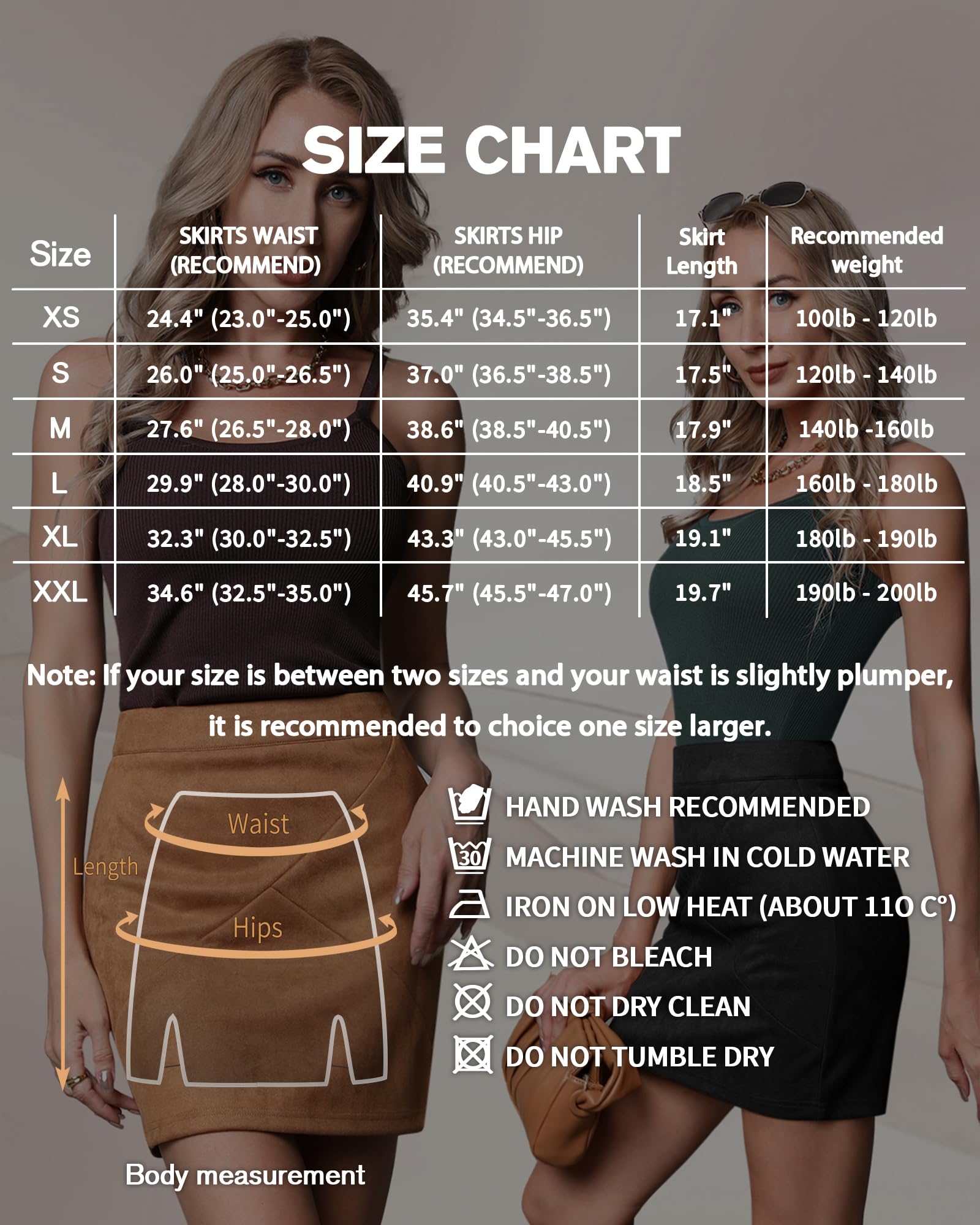 Stylish MANGOPOP Mini Faux Suede Skirt for Women - High Waist Stretchy A-Line Skirt | Perfect for Office, Party & Date Night Outfits