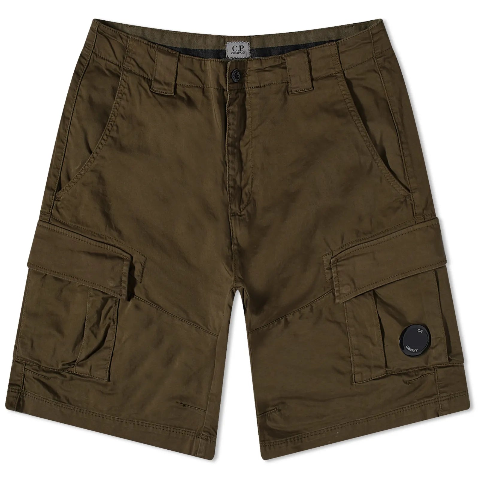 CP Company Lens Cargo Shorts for Men - Durable Military Style Tactical Shorts with Multiple Pockets - Perfect for Outdoor Adventures, Hiking & Casual Wear