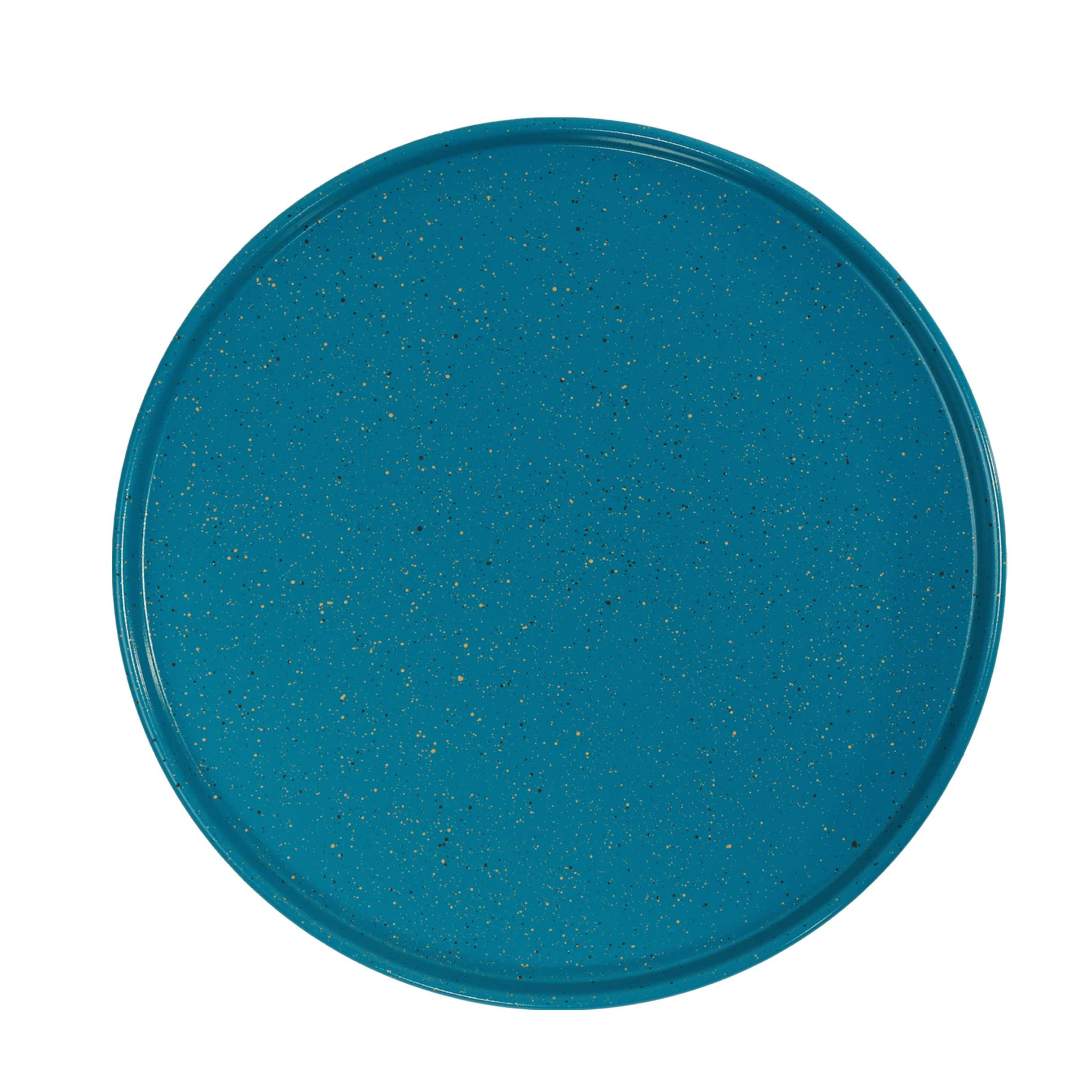 Ultimate 2-Piece Pizza Pan Set - 12-inch Nonstick Ceramic Coated Pizza Pans (Blue Granite) | Includes Solid & Perforated Pans for Perfect Homemade Pizza, Baking & Roasting | Ideal for Oven, Grill & Outdoor Cooking