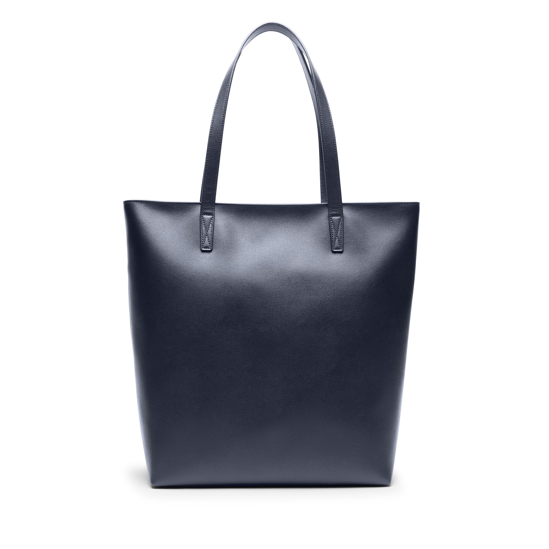 Alex Vertical Work Tote Bag for Women - Professional Laptop Briefcase with Pockets - Water-Resistant Office Commuter Bag in Midnight Blue | Perfect for Business Travel, Work & Daily Use