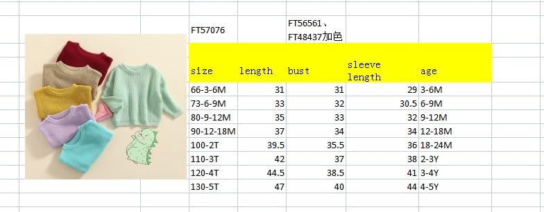 Newborn & Toddler Baby Knit Sweater - Soft Round Neck Pullover Long Sleeve Top for Boys & Girls | Cozy Fall Winter Outfit for Playdates & Family Photos