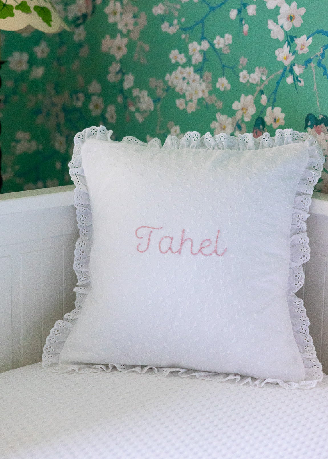 Elegant Embroidered Cushion Cover - Premium Home Decor for Sofa, Bed & Living Room - Soft & Stylish Throw Pillow Case