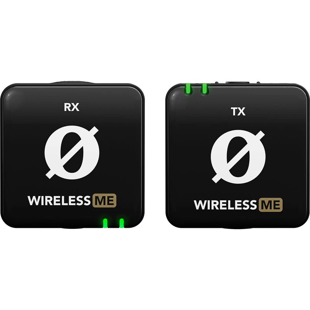 Rode Wireless ME Clip-on Wireless Microphone System for YouTube, Vlogging, Streaming & Interviews - Compact Lavalier Mic with Clear Audio