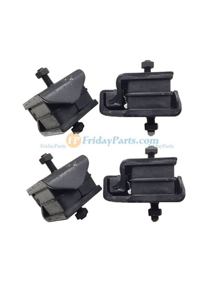 Komatsu Replacement Mounting Rubber Cushion 20S-01-71331 - Compatible with CD30R-1, PC40MR-1, PC45MR-1, PC50MR-2, PC55MR-3, PC58UU-3, SK714-5, WA100-5, WA200-5 - Heavy-Duty Shock Absorption for Excavators & Loaders