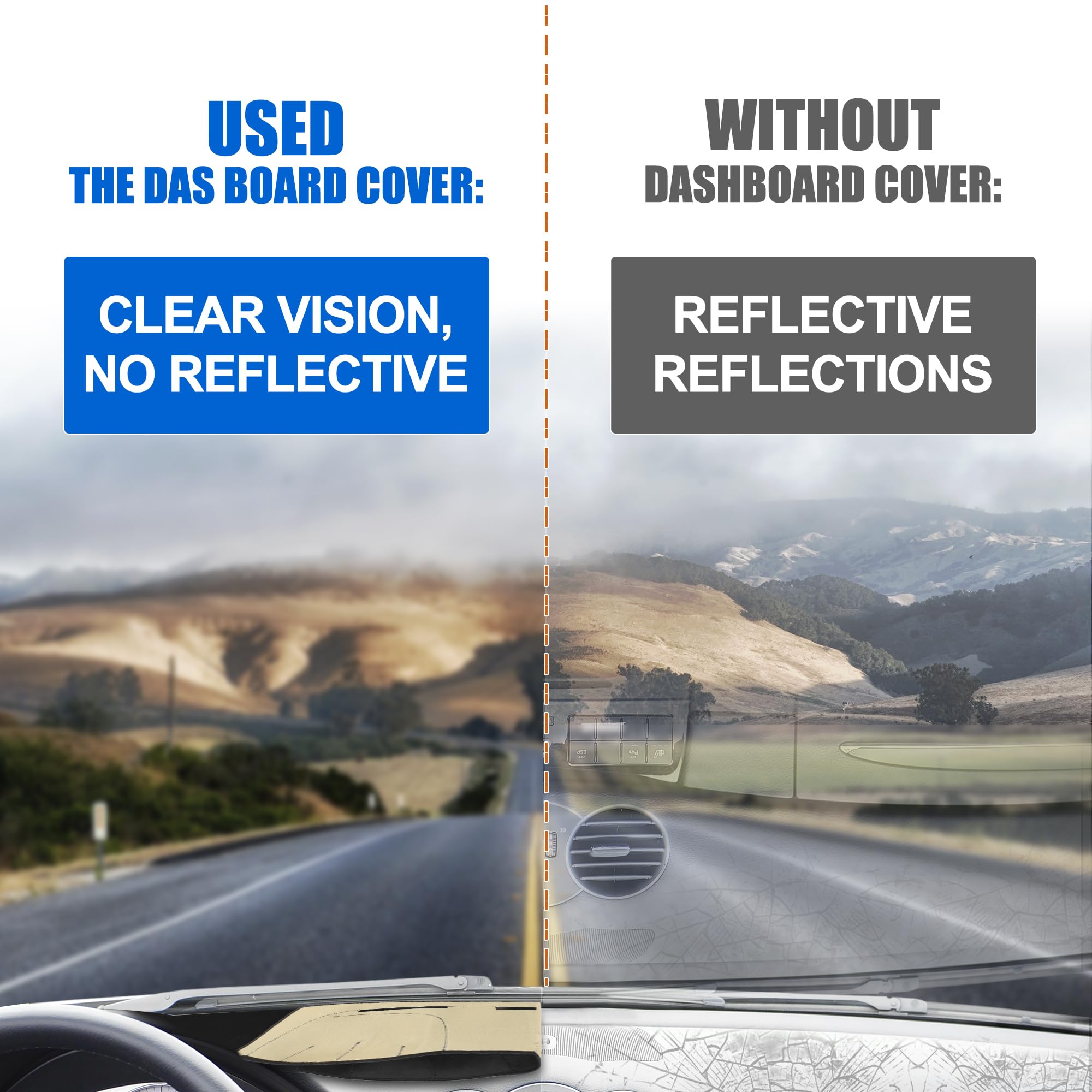**X AUTOHAUX Premium Suede Dashboard Cover Mat - Non-Slip Carpet Protector for Hyundai Sonata 9 (2015-2018) - Black | Perfect for Sun Protection & Interior Upgrade**