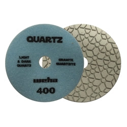 5-Piece Weha Quartz Polishing Pad Set for Stone Countertops - Wet/Dry Use for Granite, Marble, Quartz & Concrete Surfaces - Perfect for Countertop Restoration & DIY Home Improvement Projects