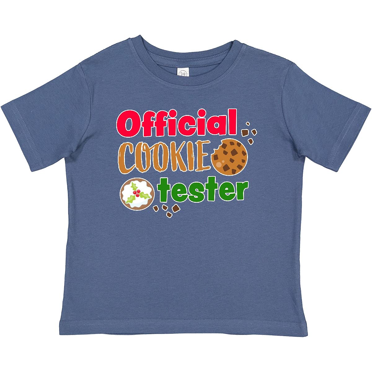 Inktastic Official Cookie Tester Christmas Cookies Baby T-Shirt - Fun Holiday Outfit for Infants & Toddlers