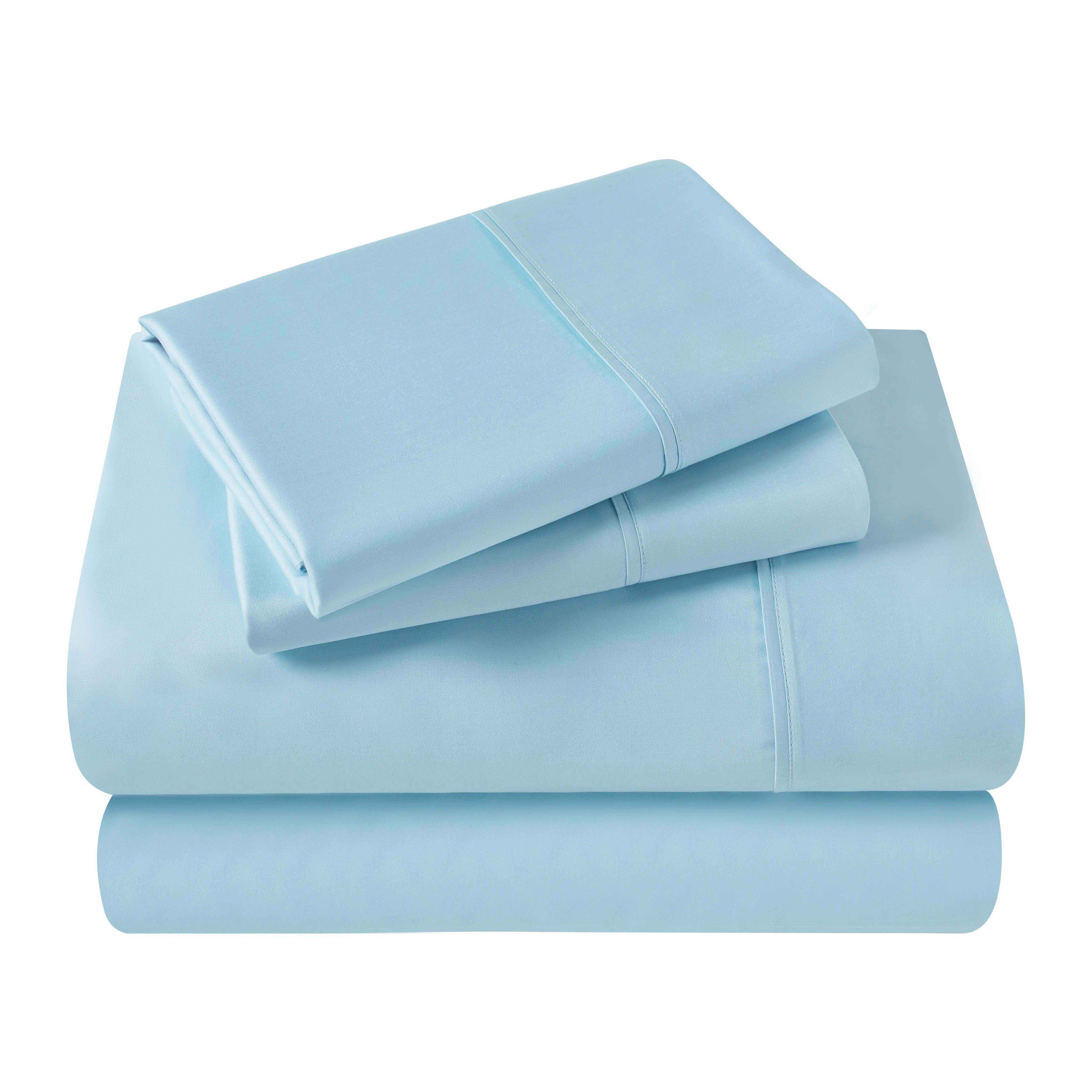 Premium 400 Thread Count Egyptian Cotton Bed Sheet Set - Soft, Breathable & Durable for Ultimate Comfort - Perfect for Luxury Bedrooms & Hotels