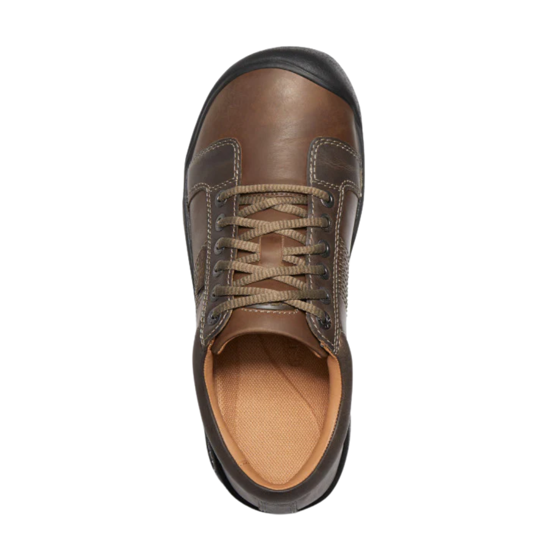 Men's Austin Chocolate Brown Leather Boots - Regular Width for Comfort & Style - Perfect for Casual Wear, Outdoor Adventures & Work