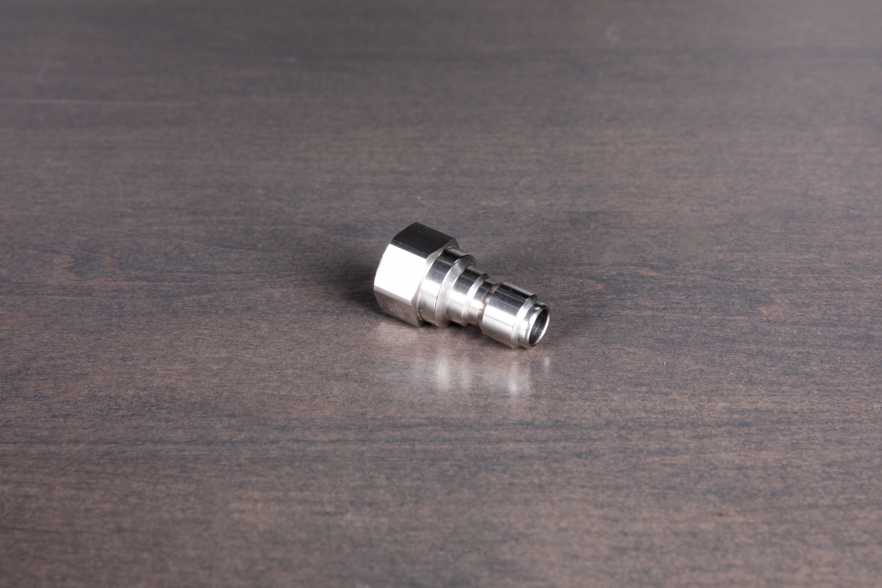 PRIMA 3/8 Inch Stainless Steel Quick Connect Plug - High Pressure Hydraulic Fittings for Industrial & Agricultural Equipment