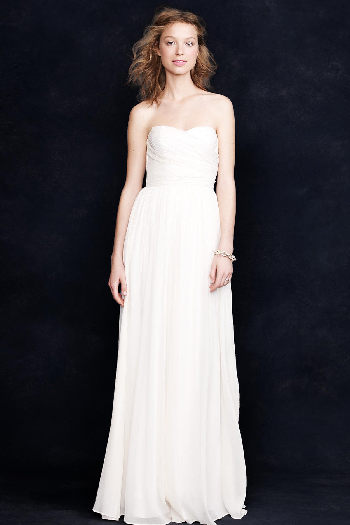 J. Crew Arabelle Wedding Gown - Elegant Lace Bridal Dress for Bride, Perfect for Church Ceremony & Beach Weddings