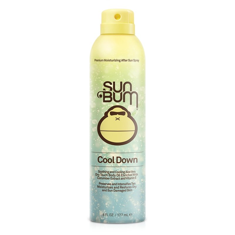 Soothing After Sun Cool Down Spray with Aloe Vera & Menthol - Hydrating Sunburn Relief for Face & Body - Perfect for Beach, Pool & Outdoor Activities