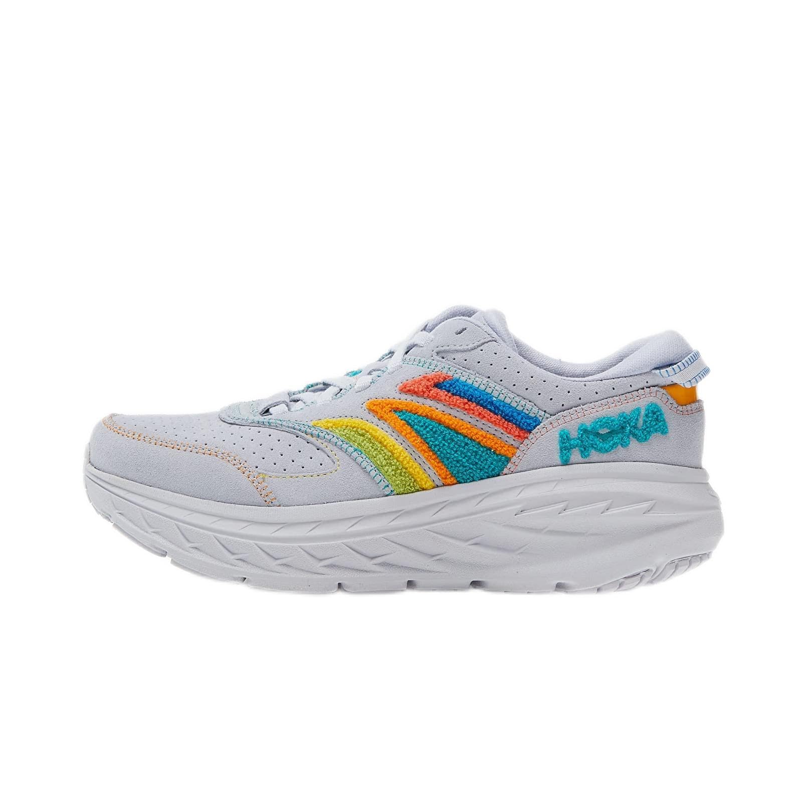 **HOKA ONE ONE Bondi L Embroidery Hiking Shoes for Men & Women – Lightweight, Cushioned Trail Running Shoes for Outdoor Adventures**    *(Use for hiking, trail running, or everyday comfort with superior arch support and shock absorption.)*