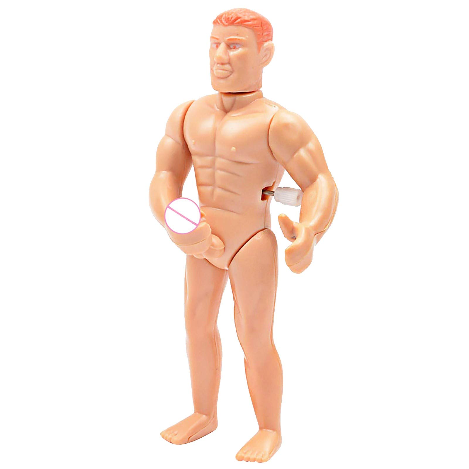 Funny Wind Up Toys - Novelty Masturbating Man Gag Gift for Adults, Unique Creative Spoof Toys & Party Supplies, Perfect Birthday Gifts (Beige, 1PC) - Great for Office Pranks, Bachelor Parties & Icebreaker Games