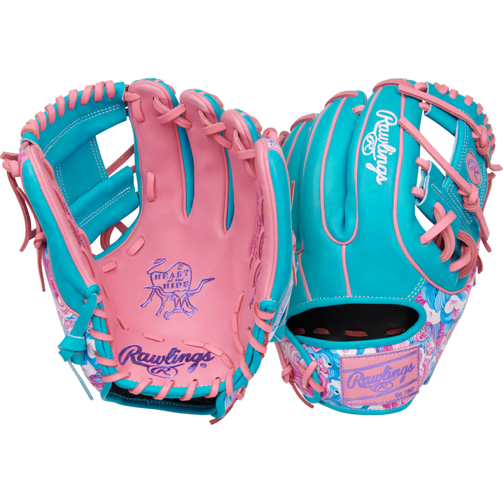 Rawlings Gold Glove Club January 2025 Heart of the Hide 11.5'' Baseball Glove PROR314 2PTE - Premium Leather Mitt for Catchers & Infielders, Perfect for MLB Training & Competitive Games