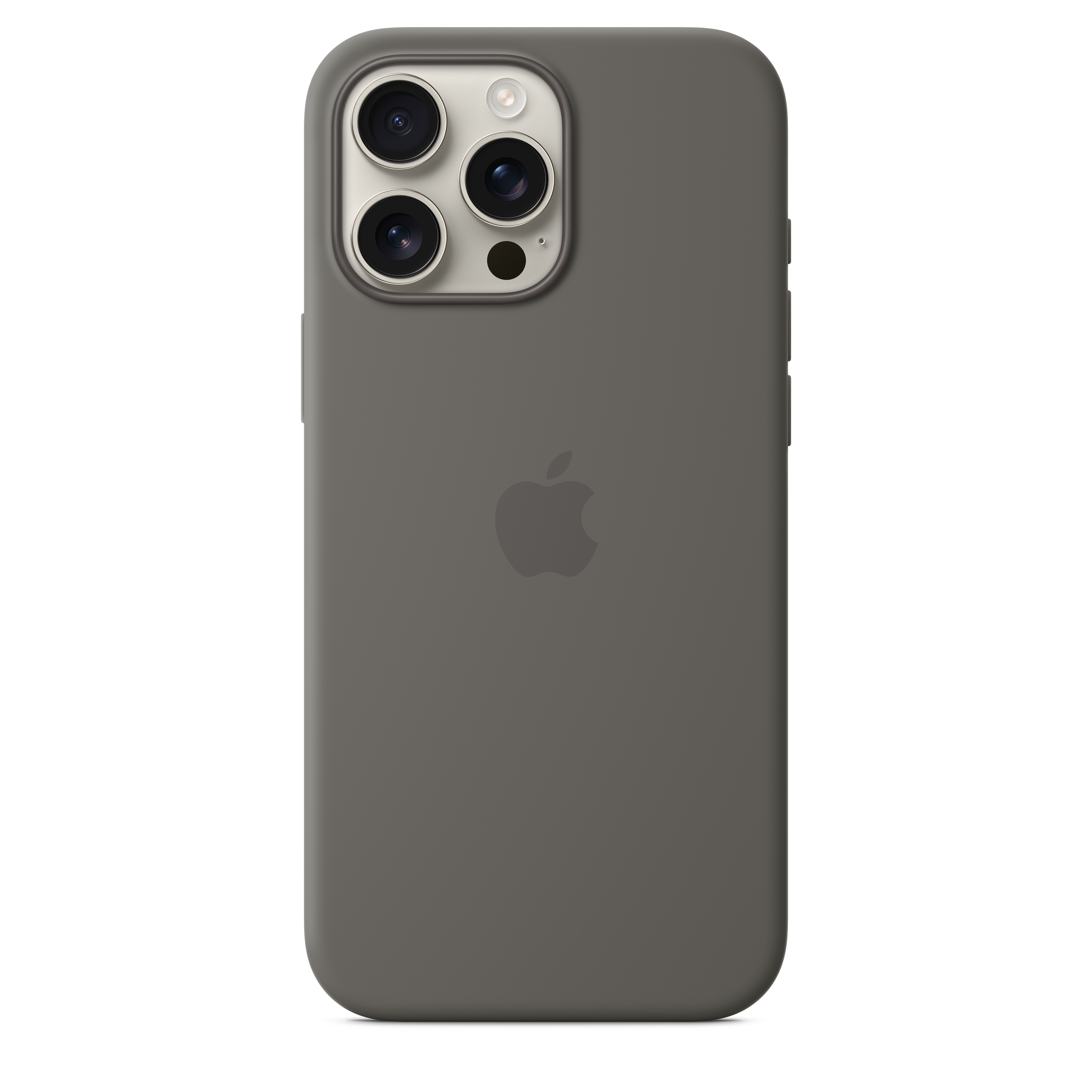 Premium Silicone Case with MagSafe for iPhone 16 Pro Max - Stone Gray | Slim Protective Cover for Everyday Use, Work & Travel