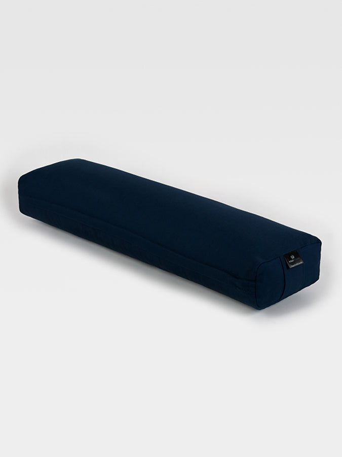 Organic Buckwheat Meditation Bolster Cushion for Yoga & Pranayama - Supportive Zafu Pillow for Home Studio, Zen Meditation & Relaxation - Perfect for Yoga Practice, Stress Relief & Mindfulness Training