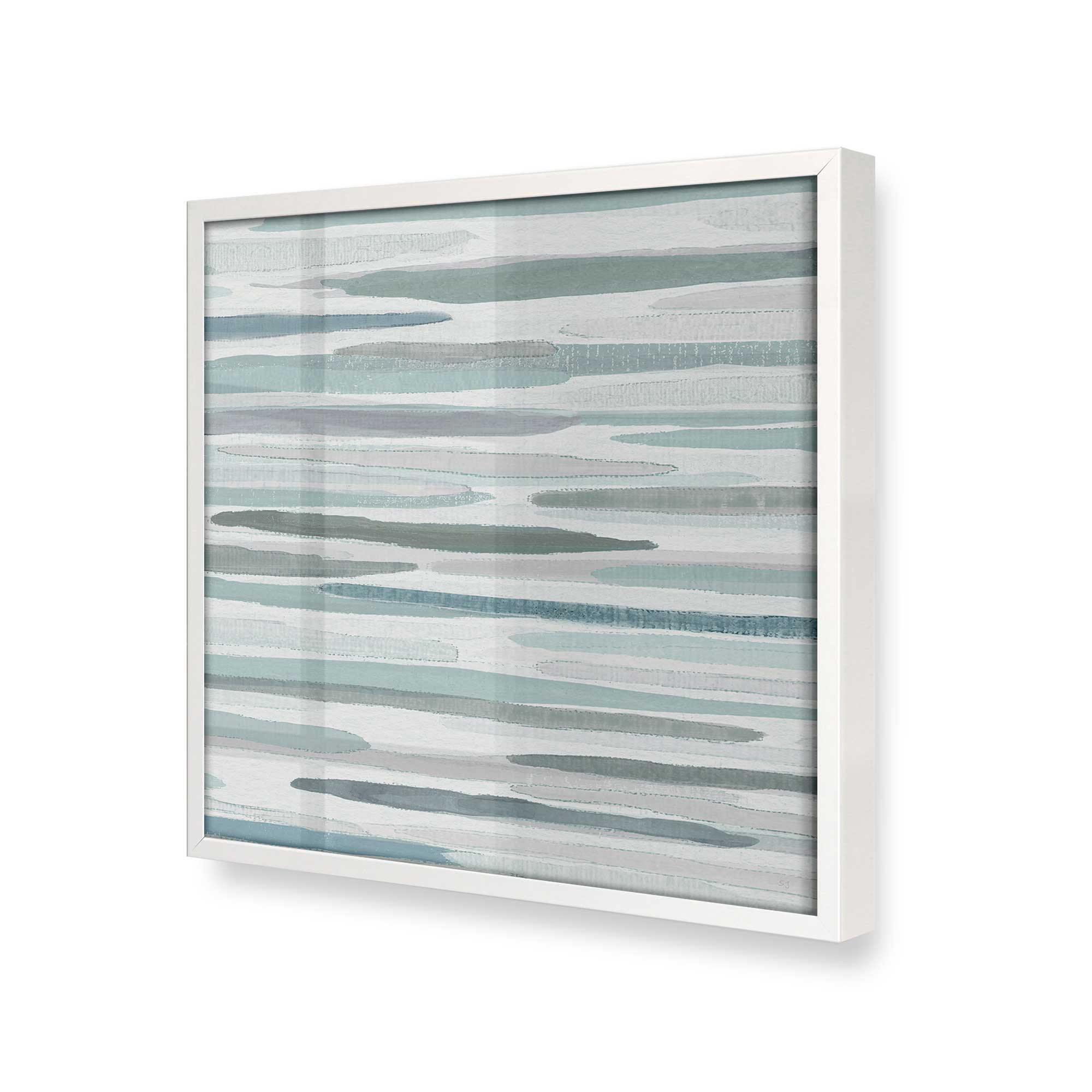 Cresting Calm v2 Print - Ocean Wave Wall Art for Home & Office Decor - Perfect for Living Room, Bedroom, or Meditation Space