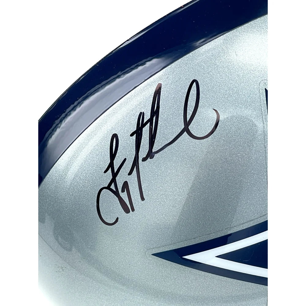 Authentic Dallas Cowboys Triplets Signed Full-Size Helmet - Troy Aikman, Michael Irvin, Emmitt Smith with JSA BAS COA - Perfect for NFL Memorabilia Collectors and Cowboys Fans Display
