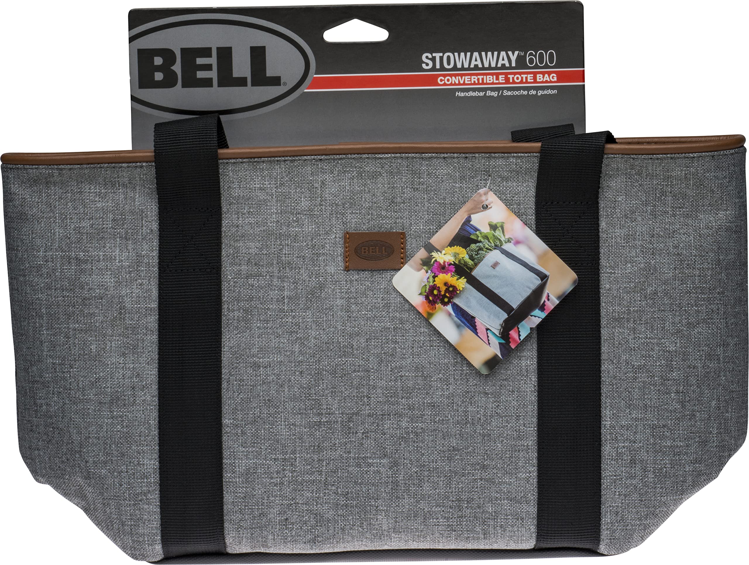BELL Stowaway Top Tube Bicycle Bag - Waterproof Bike Storage for Phone, Keys & Tools - Perfect for Mountain, Road & Commuter Bikes