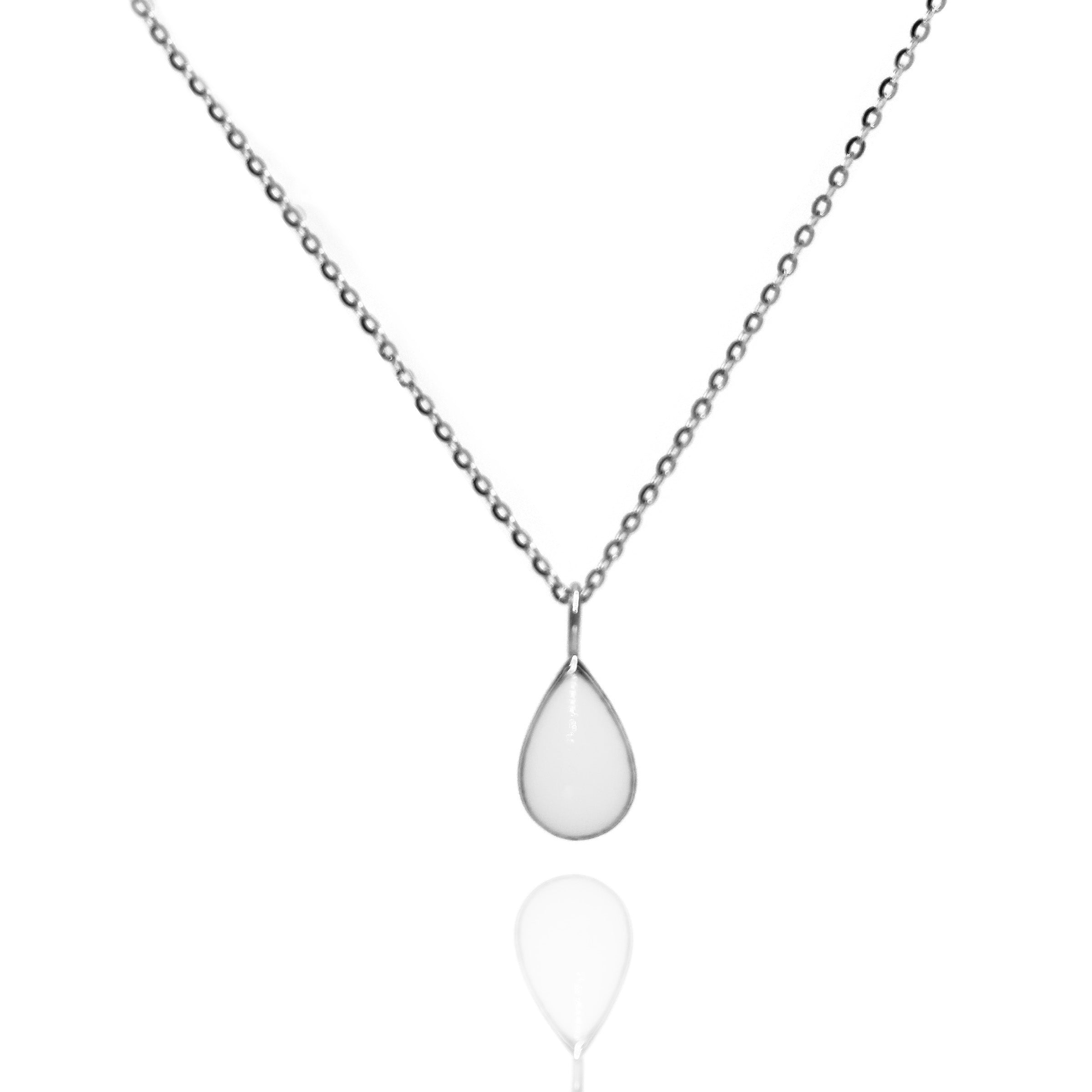 Milky Drop Breastmilk Necklace - Handmade Keepsake Jewelry for Moms | Perfect for Breastfeeding Mothers, Baby Showers & Mother's Day Gifts