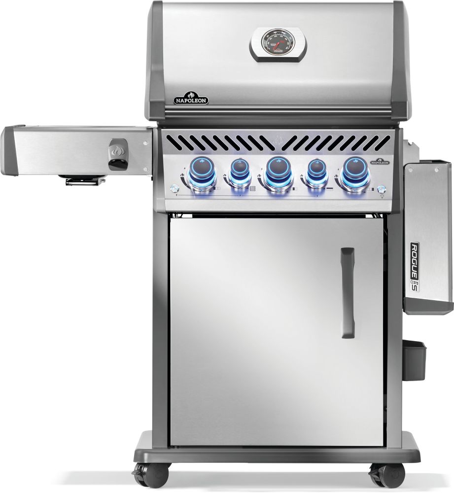 Napoleon Rogue PRO S 425 RSIB Gas Grill - Premium Stainless Steel Outdoor BBQ Grill for Backyard, Patio & Tailgating | Perfect for Grilling Steaks, Burgers & Vegetables