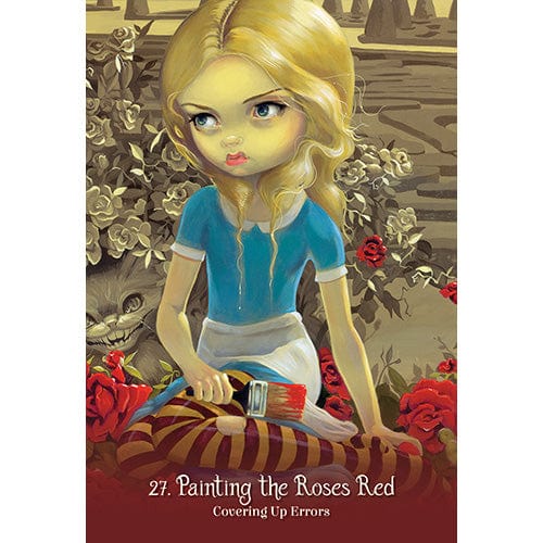 Alice the Wonderland Oracle Deck - Mystical Tarot Cards for Divination & Spiritual Guidance | Perfect for Meditation, Self-Discovery & Gift Giving