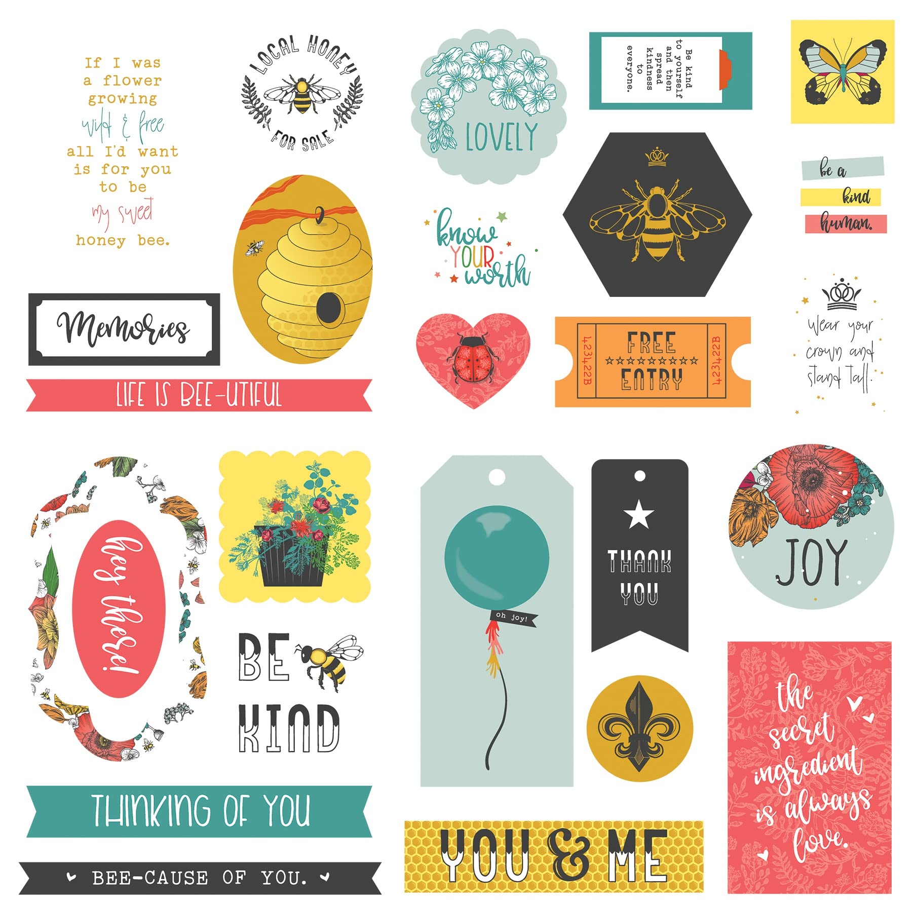 Wild Honey Ephemera - Vintage Scrapbooking Supplies for Journaling, Card Making & Memory Keeping | Photoplay Collection