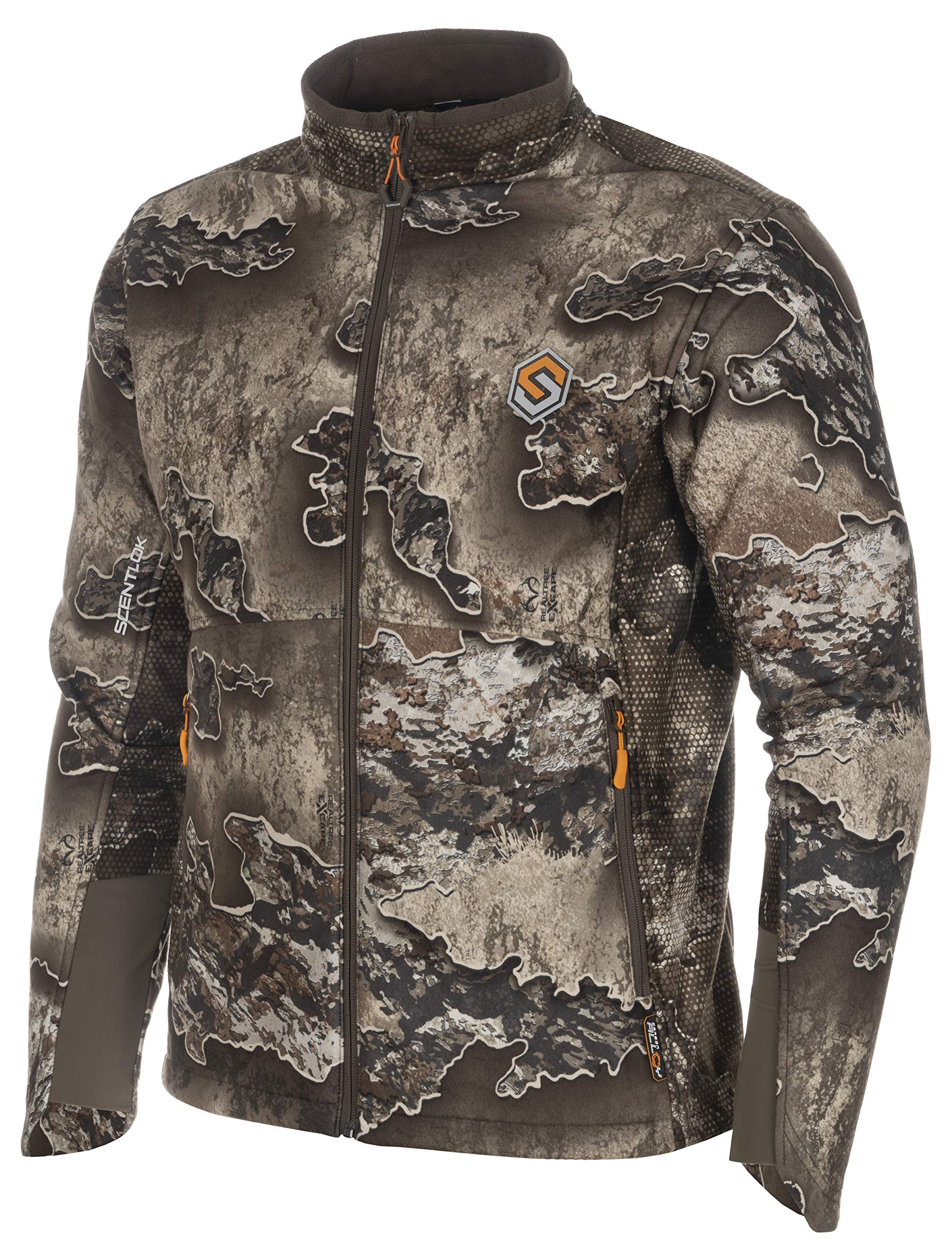 ScentLok Forefront Midweight Water Repellent Camouflage Hunting Jacket for Men - Lightweight & Durable for Deer, Turkey & Outdoor Adventures