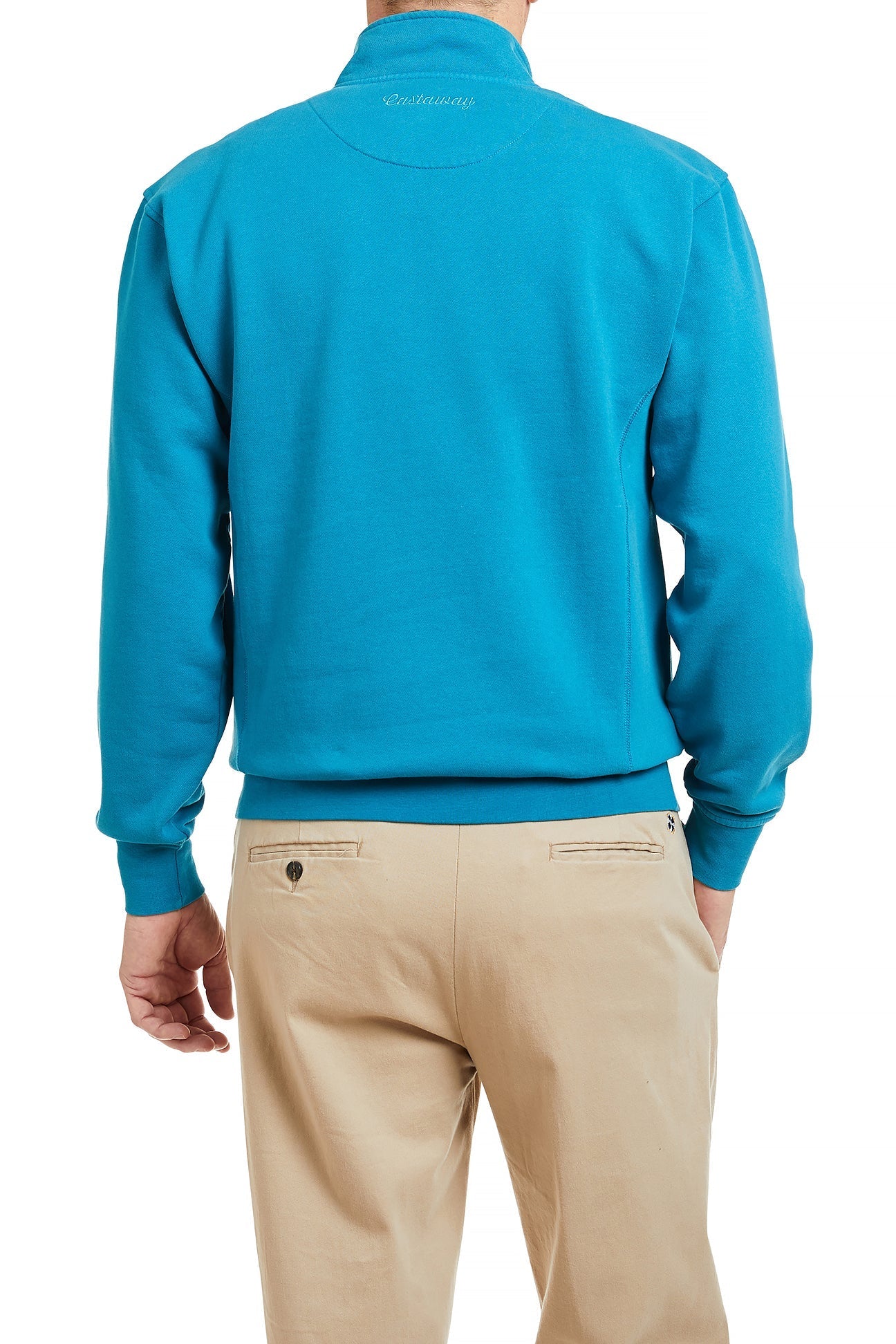 Breakwater Quarter Zip Marine Fleece Pullover - Lightweight & Water-Resistant for Outdoor Adventures & Casual Wear