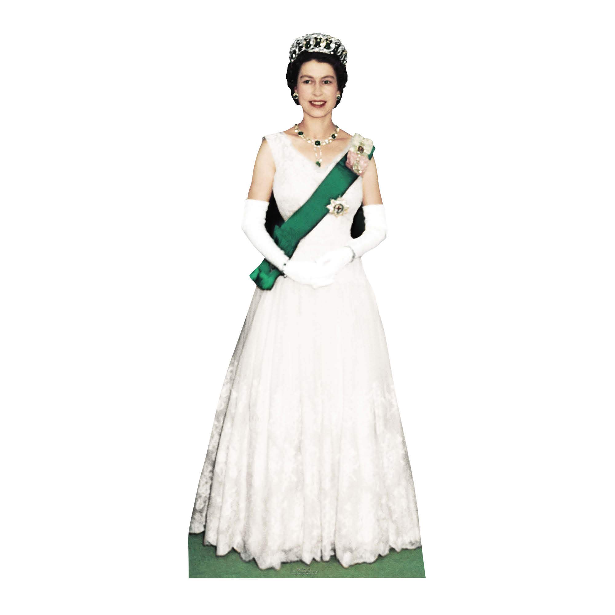 Queen Elizabeth II 1956 Star Cutouts - Premium Royal Family Decor for Home, Office & Historical Displays