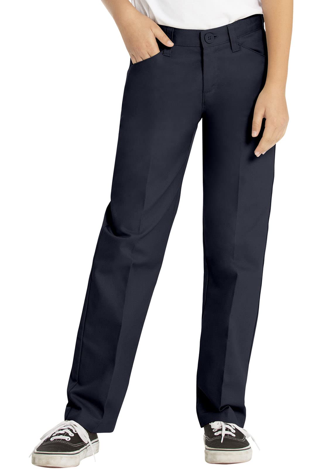 Premium Unisex Low-Rise School Uniform Pants for Kids & Teens - Comfortable & Durable for Daily Classroom Wear