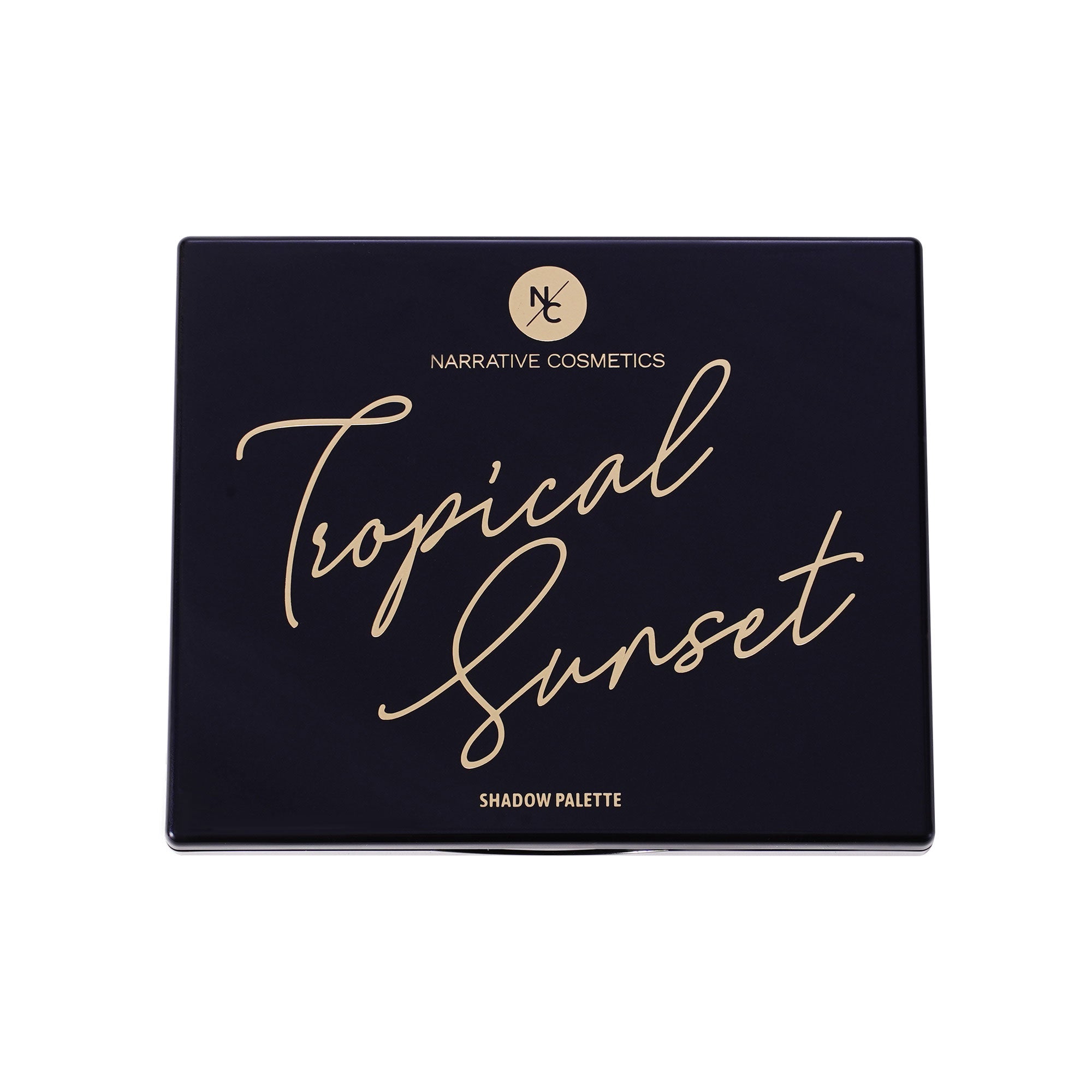 Vegan & Cruelty-Free 12 Color Tropical Sunset Eyeshadow Palette - Long Lasting, Highly Pigmented Makeup for Party, Wedding & Everyday Wear