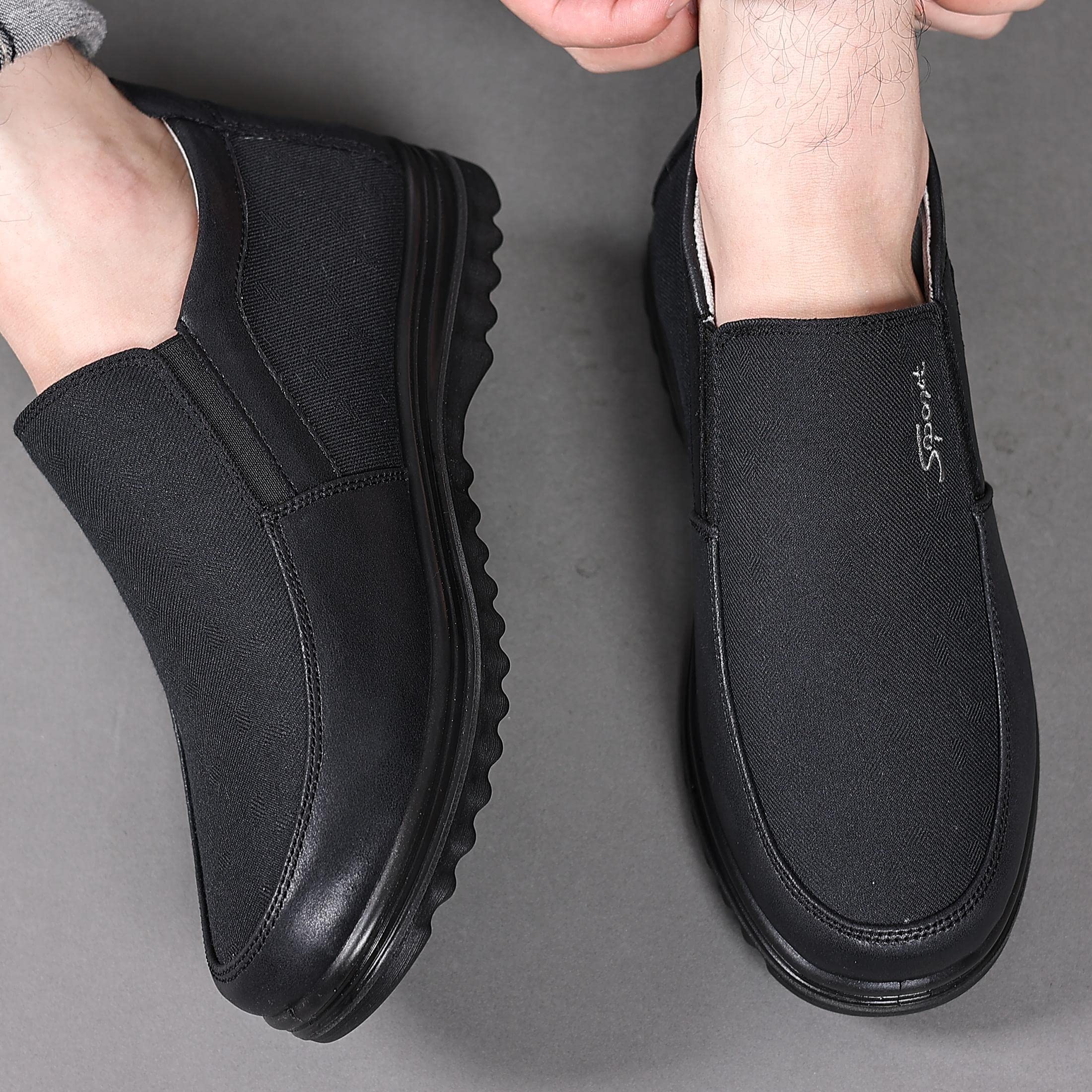 COSIDRAM Men's Casual Loafers - Lightweight Breathable Slip-On Moccasin Shoes for Men | Comfortable Walking & Driving Shoes for Work, Travel & Daily Wear